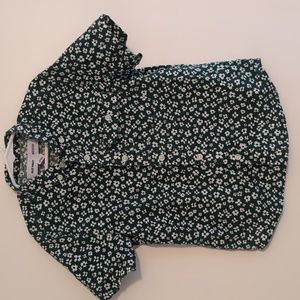 Floral Button Down
